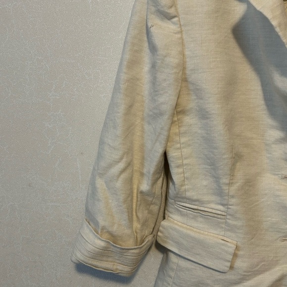 ANTONIO MELANI | Women's Cream Blazer | Size 2 - Picture 2 of 7